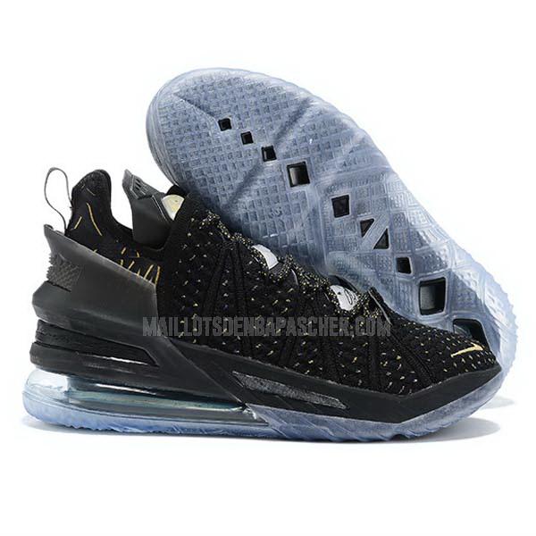 sneakers nike nba homme de noir lebron 18 sb903