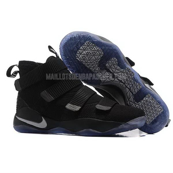 sneakers nike nba homme de noir lebron soldier 11 sb2193