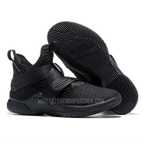 sneakers nike nba homme de noir lebron soldier 12 sb835