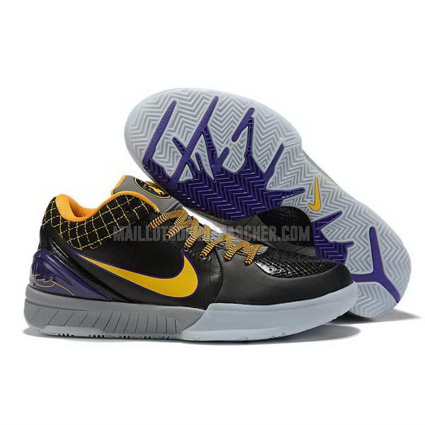 sneakers nike nba homme de noir zoom kobe 4 iv sb524