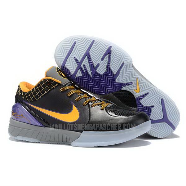 sneakers nike nba homme de noir zoom kobe 4 iv sb642