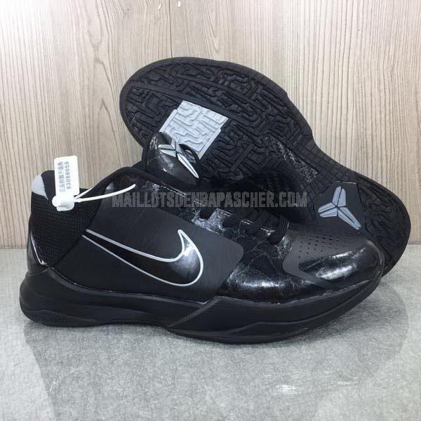 sneakers nike nba homme de noir zoom kobe v 5 sb669