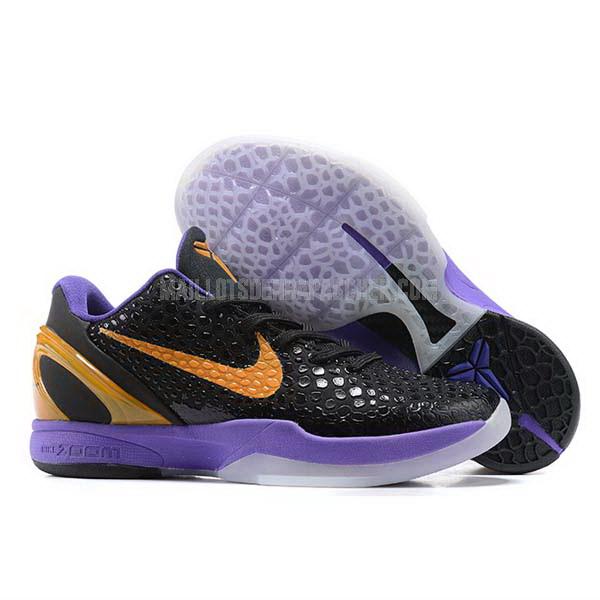 sneakers nike nba homme de noir zoom kobe vi 6 sb593