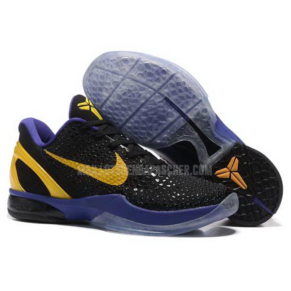 sneakers nike nba homme de noir zoom kobe vi 6 sb689