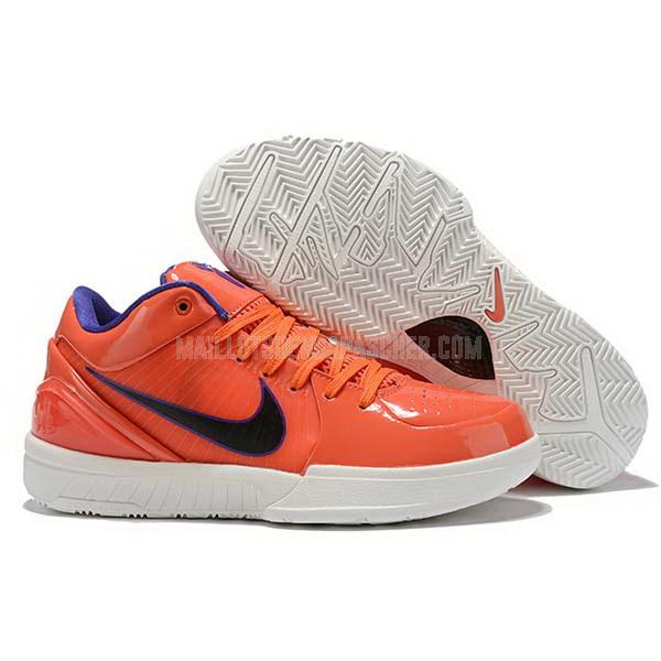 sneakers nike nba homme de orange zoom kobe 4 iv sb502