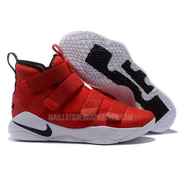 sneakers nike nba homme de rouge lebron soldier 11 sb1027