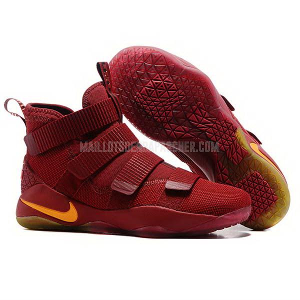 sneakers nike nba homme de rouge lebron soldier 11 sb2179