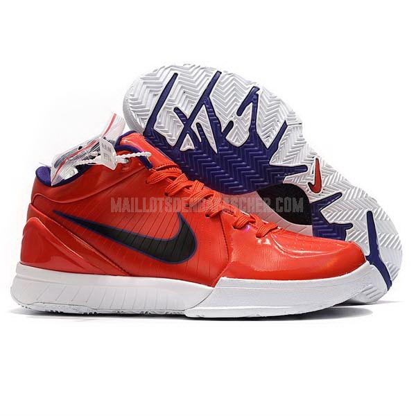 sneakers nike nba homme de rouge zoom kobe 4 iv sb513