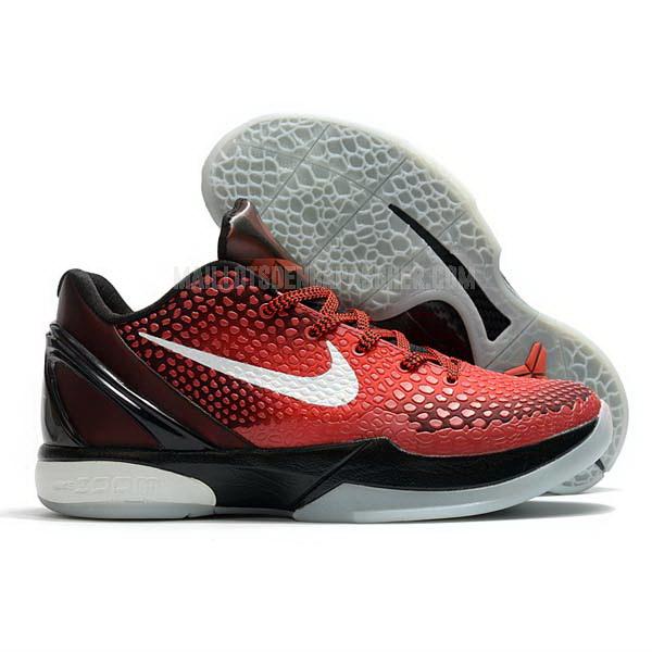 sneakers nike nba homme de rouge zoom kobe vi 6 sb676