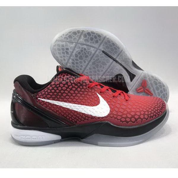 sneakers nike nba homme de rouge zoom kobe vi 6 sb680