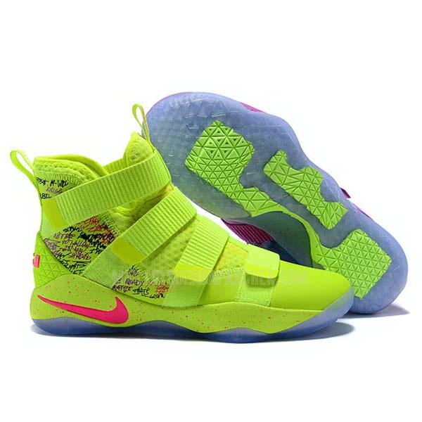 sneakers nike nba homme de vert lebron soldier 11 sb2180