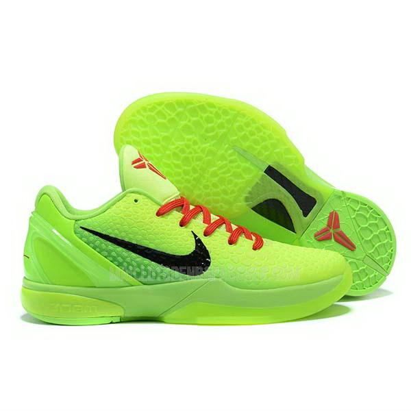 sneakers nike nba homme de vert zoom kobe vi 6 sb585