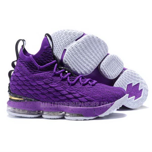 sneakers nike nba homme de violet lebron 15 sb958