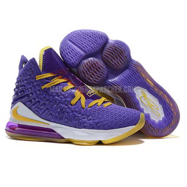 sneakers nike nba homme de violet lebron 17 sb879