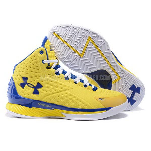 sneakers under armour nba homme de jaune curry first 1 sb2102